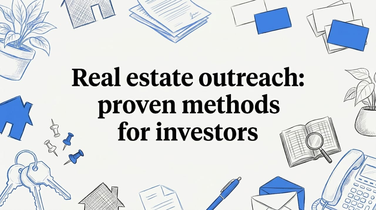 Real estate outreach: proven methods for investors