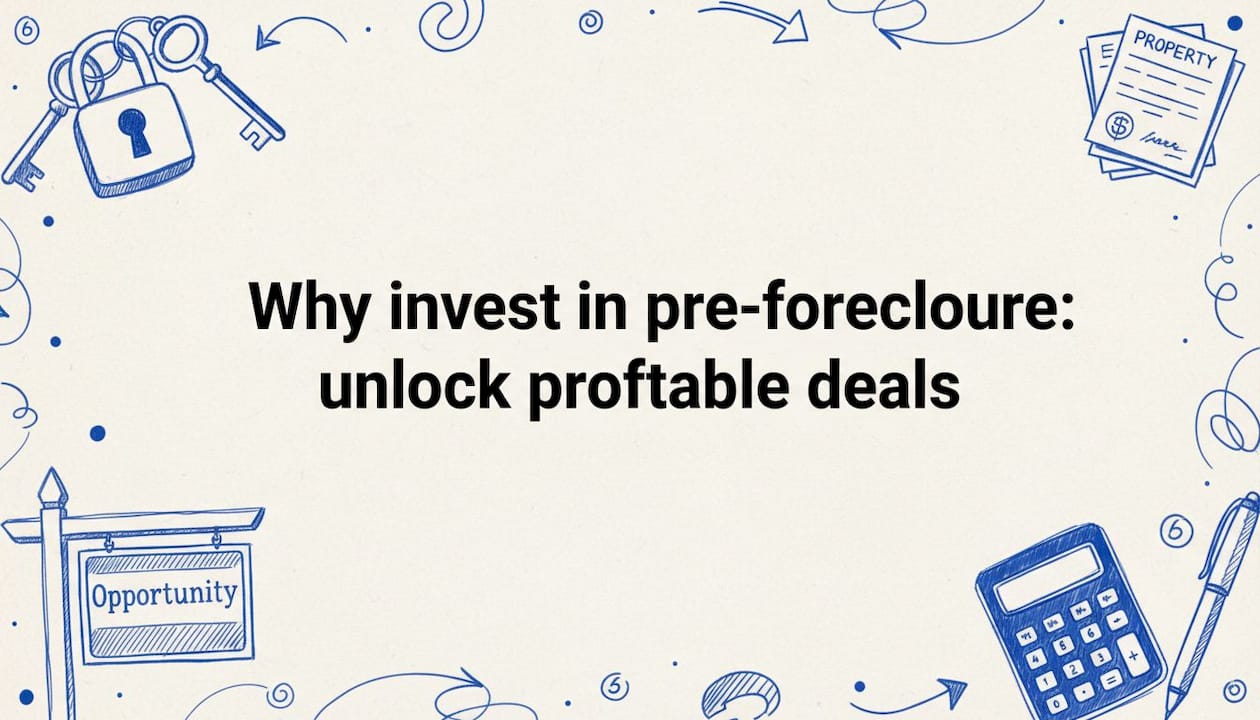 Why invest in pre-foreclosure: unlock profitable deals
