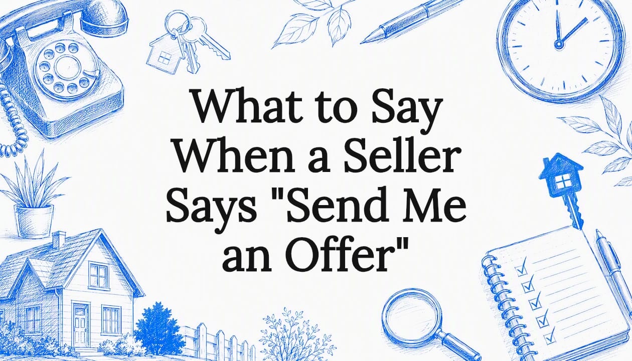 What to Say When a Seller Says “Send Me an Offer”