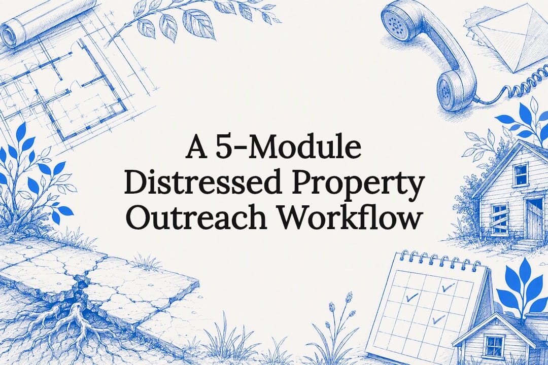 A 5-Module Distressed Property Outreach Workflow