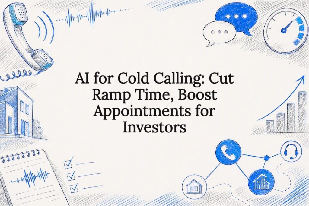 AI cold calling training title card