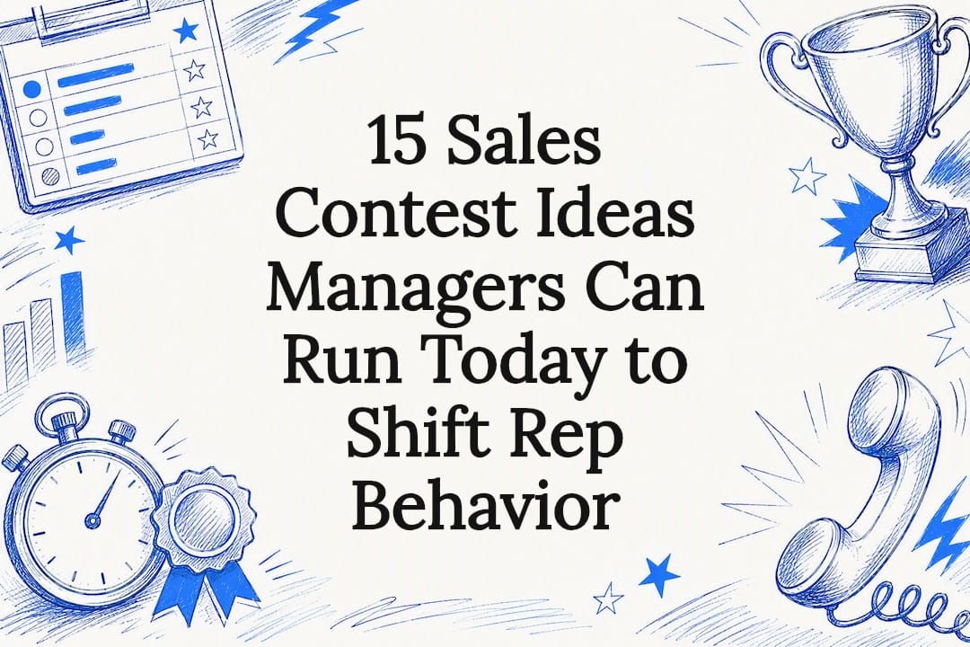 15 Sales Contest Ideas Managers Can Run Today to Shift Rep Behavior