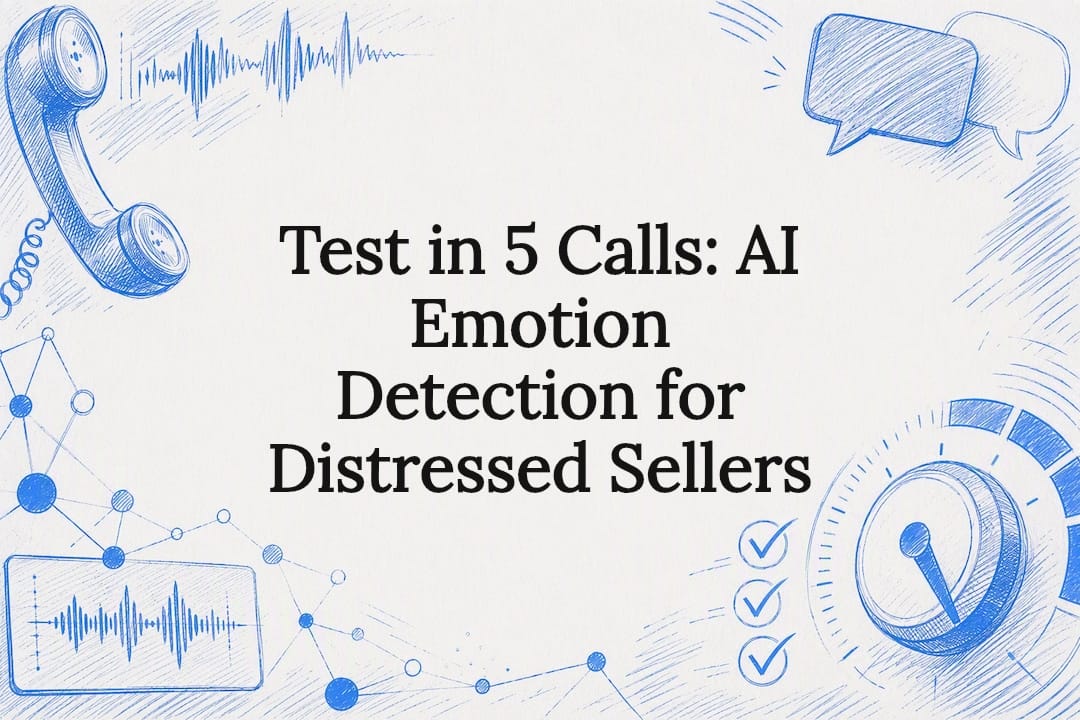 Test in 5 Calls: AI Emotion Detection for Distressed Sellers