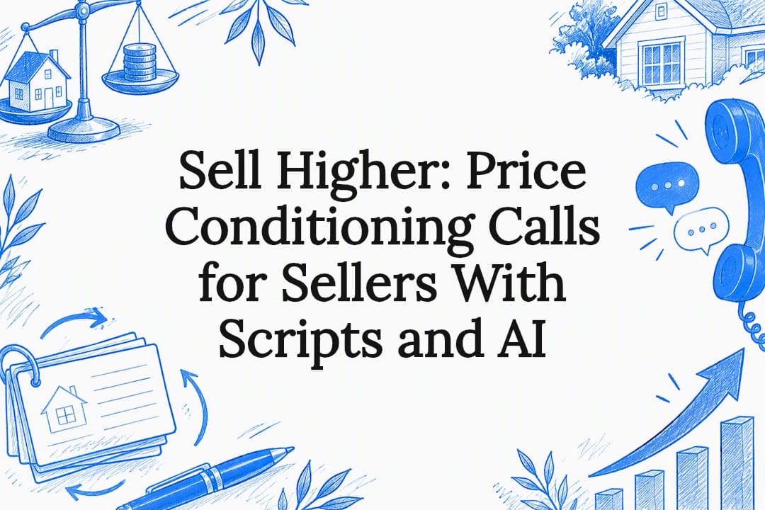 Sell Higher: Price Conditioning Calls for Sellers With Scripts and AI