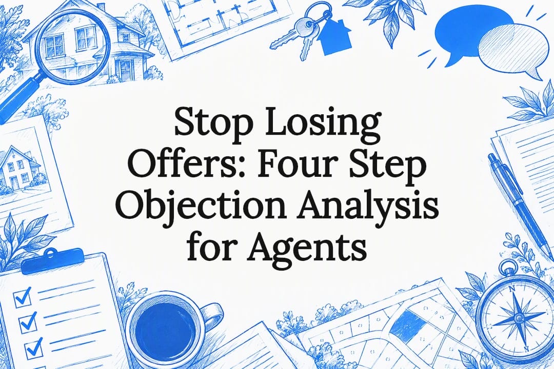 Stop Losing Offers: Four Step Objection Analysis for Agents