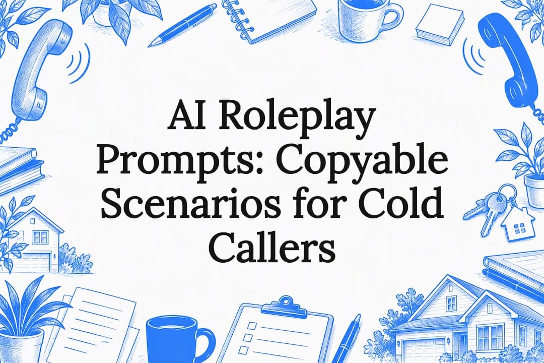 AI Roleplay Prompts: Copyable Scenarios for Cold Callers