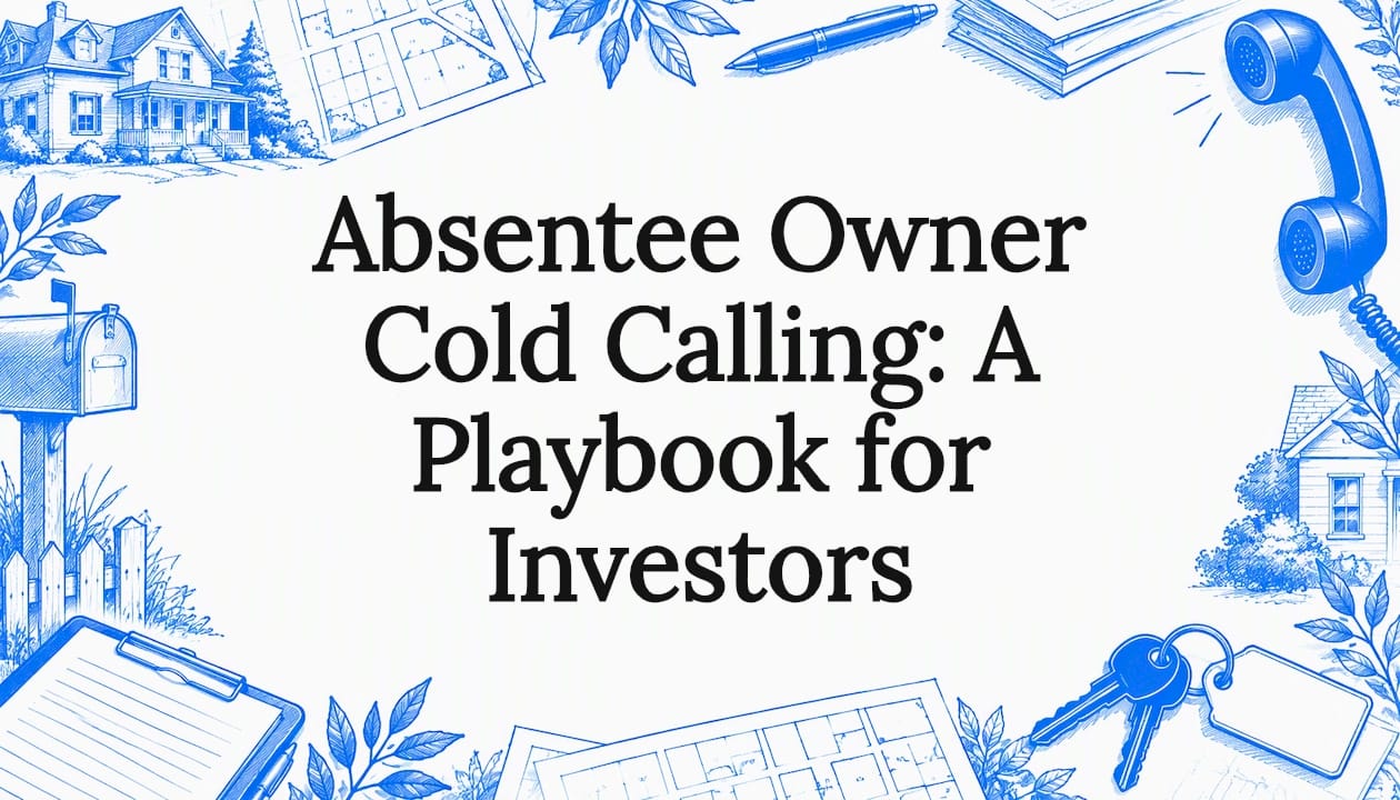 Absentee Owner Cold Calling: A Playbook for Investors