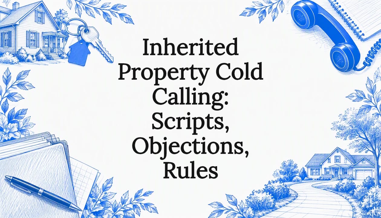 Inherited Property Cold Calling: Scripts, Objections, Rules
